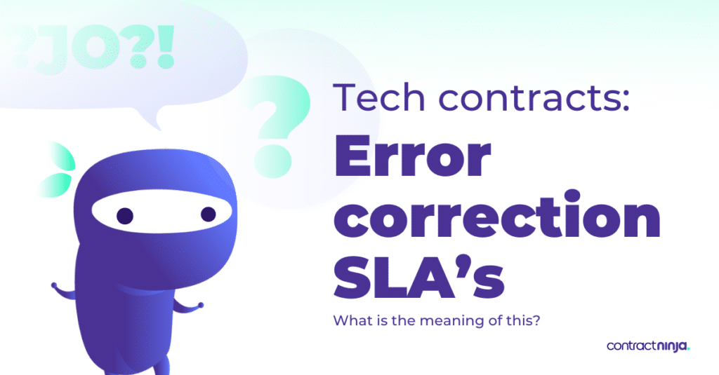 Error Correction SLAs explained